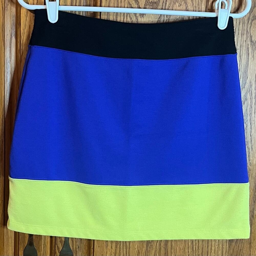 Mac + Jac Threes Tier Mini Skirt Size Medium